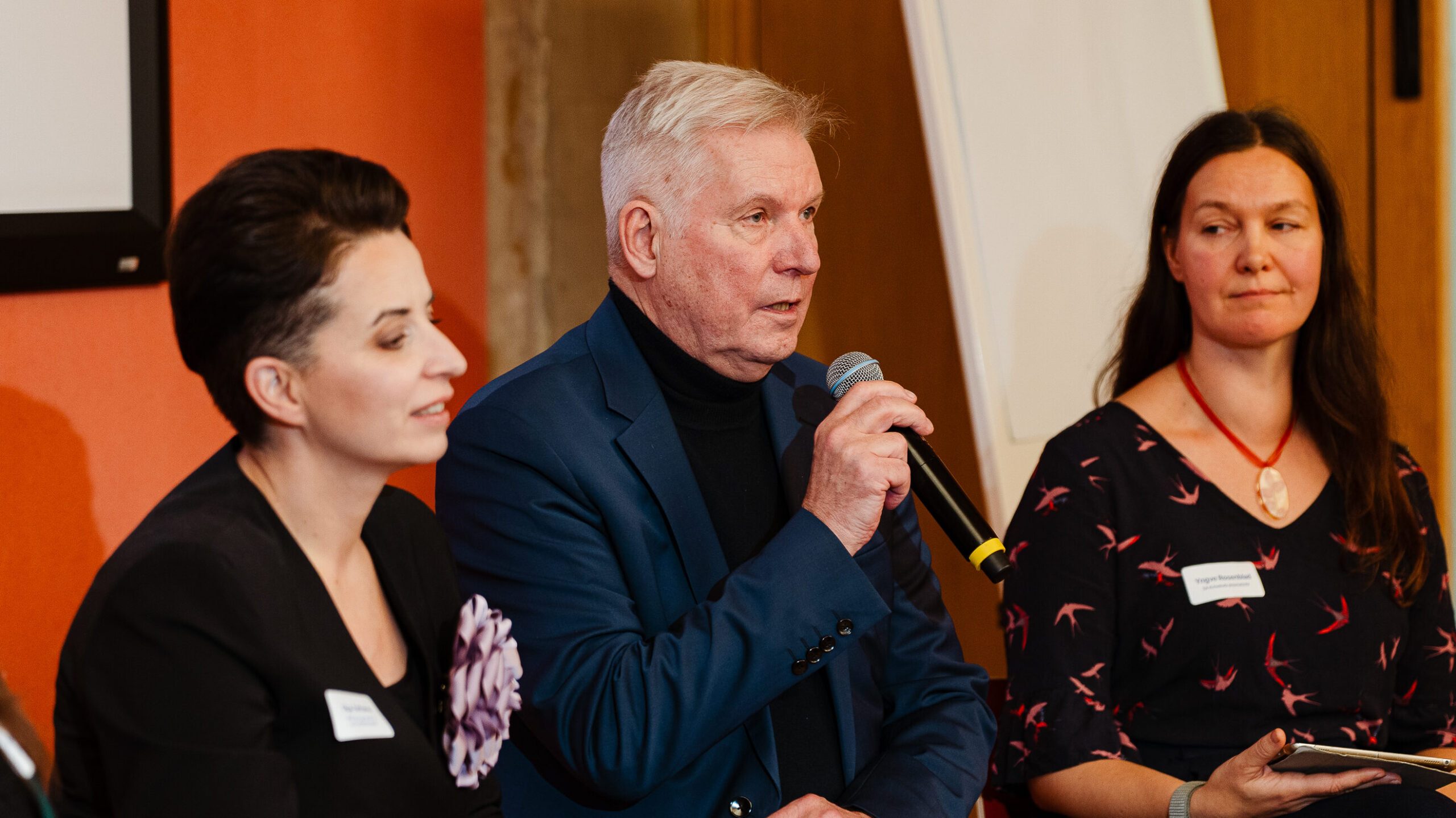 Vasakult Olga Zaitseva, Mati Lukas ja Yngve Rosenblad. Foto Jelizaveta Gross