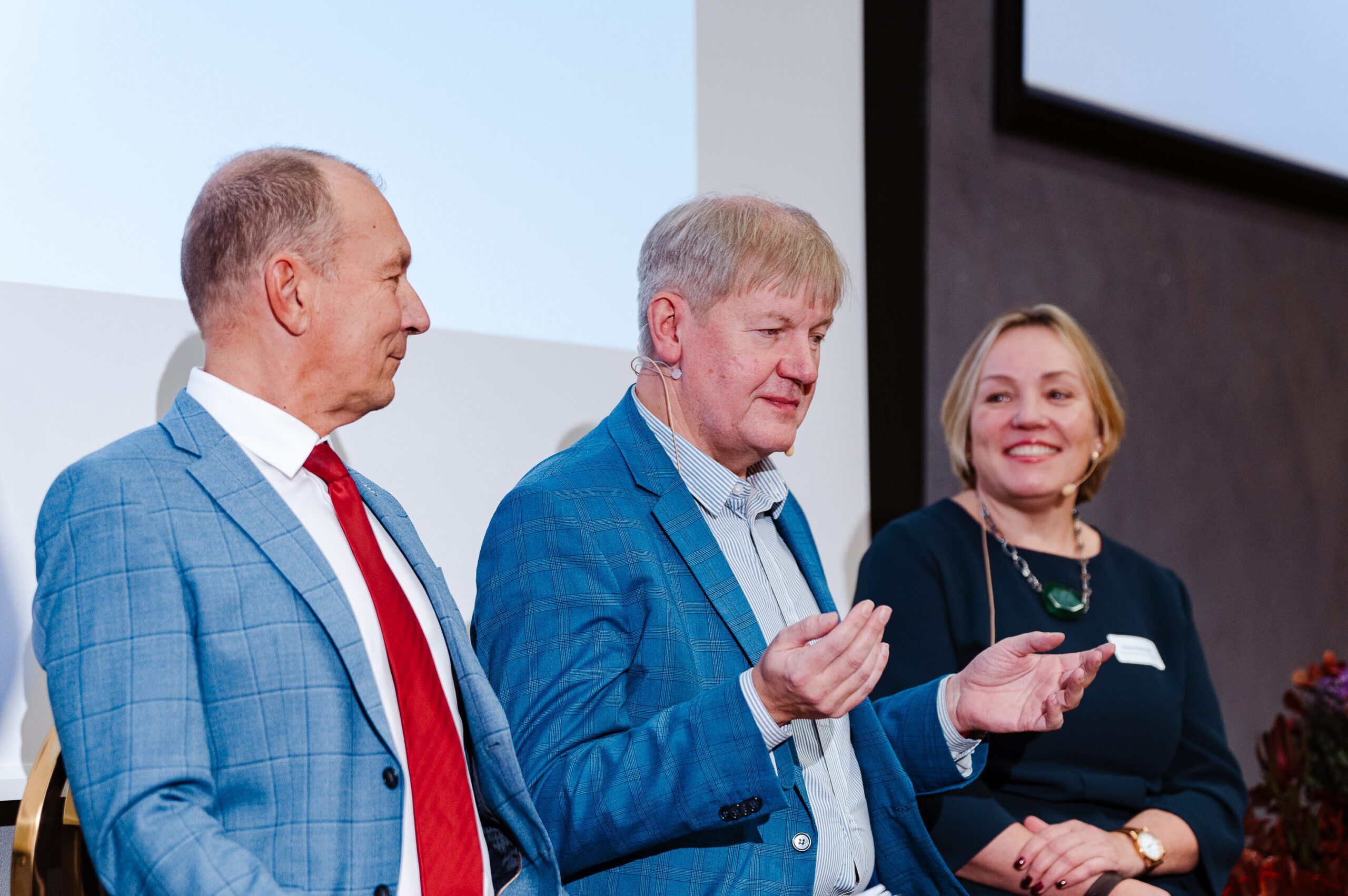 Jaanus Purga, Erik Gamzejev ja Irene Käosaar. Foto Jelizaveta Gross