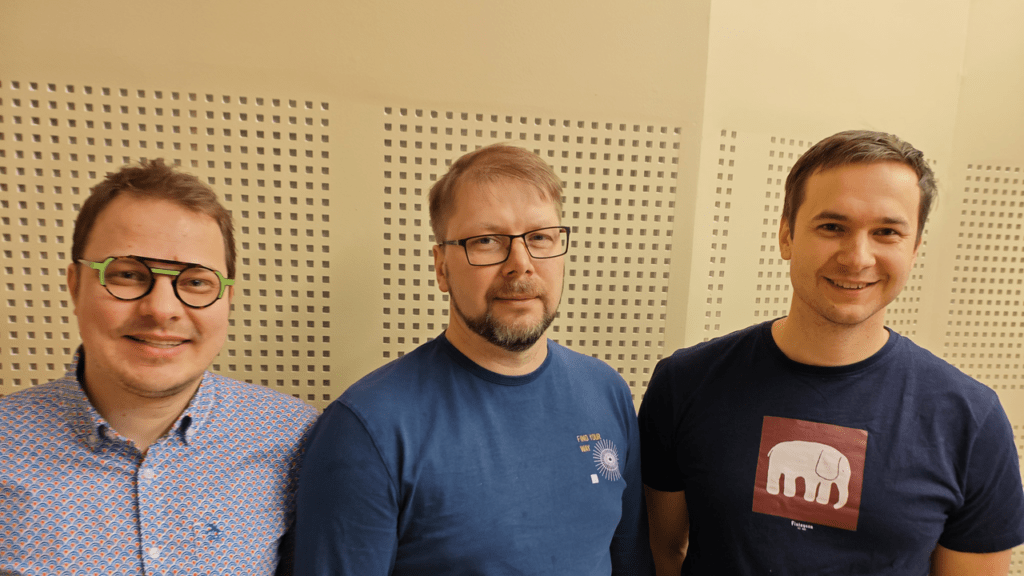 Ove Oll, Allan Niidu, Meelis Härmas. Foto: alar Suija