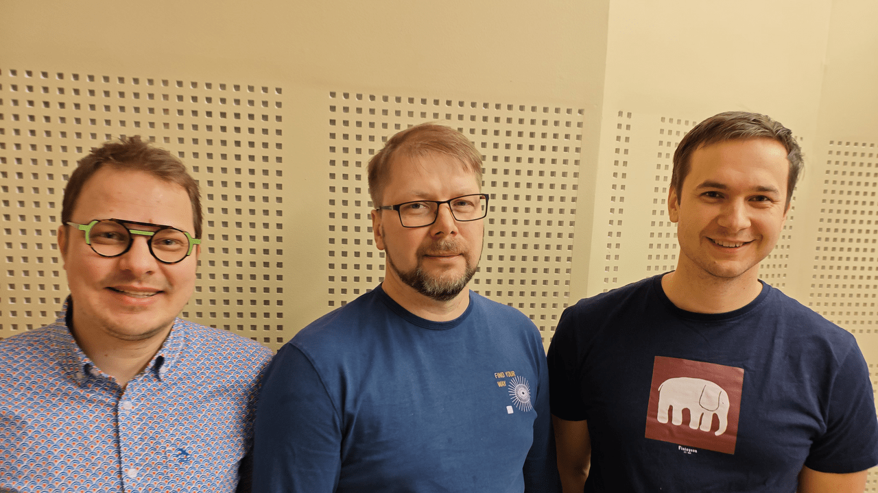 Ove Oll, Allan Niidu, Meelis Härmas. Foto: alar Suija